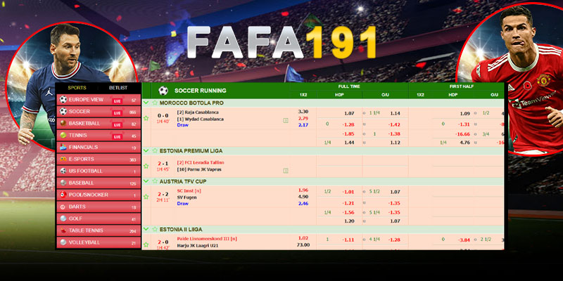 FAFA191 Live betting